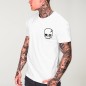 Camiseta de Hombre Blanca Calavera