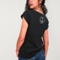 Camiseta de Mujer Negra Neverending Swell