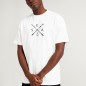 Men T-Shirt White Arrows