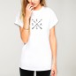 T-shirt Damen Weiß Arrows