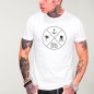 Men T-Shirt White Travel