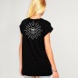 Women T-shirt Black Lost Place