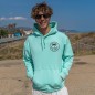 Hoodie Uomo Verde Menta Lost Place