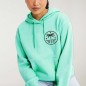 Hoodie Donna Verde Menta Lost Place