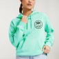 Hoodie Donna Verde Menta Lost Place