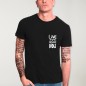 T-shirt Herren Schwarz Live Now