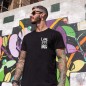 Men T-Shirt Black Live Now