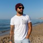 Camiseta de Hombre Blanca Surfing Quiver