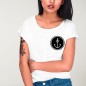 Camiseta de Mujer Blanca Salty Crew