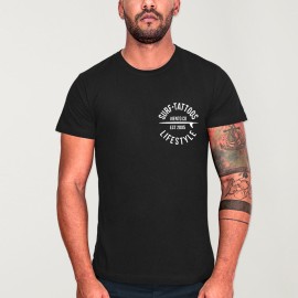 Camiseta de Hombre Negra Lifestyle