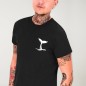 T-shirt Herren Schwarz Whale