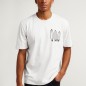 Men T-Shirt White Surfing Quiver