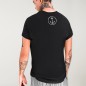 Men T-Shirt Black Whale