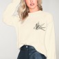 Sweat Femme Blanc Cassé Golondrine Remastered