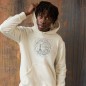 Men Hoodie Off White Geometric Lighthouse