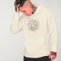 Sudadera de Hombre Blanco Hueso Geometric Lighthouse