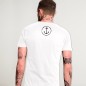 Men T-Shirt White Geometric Lighthouse