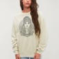 Sweatshirt de Mujer Blanco Hueso Girl Sailor