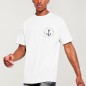 T-shirt Homme Blanc God of Sea