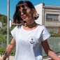 Camiseta de Mujer Blanca Godess Of Sea