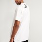 Men T-Shirt White Storm Paper Ship