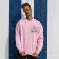 Sweatshirt Herren Rosa Storm Paper Ship