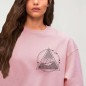 Felpa Donna Rosa Storm Paper Ship