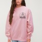 Felpa Donna Rosa Storm Paper Ship