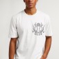 T-shirt Homme Blanc Ocean Octopus