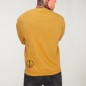 Men Sweatshirt Mustard Ocean Octopus