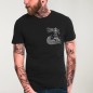 Camiseta de Hombre Negra Star Lighthouse