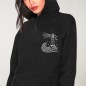 Women Hoodie Black Star Lighthouse