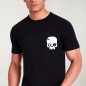 Camiseta de Hombre Negra Calavera