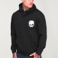 Sudadera de Hombre Negra Calavera