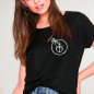 Women T-shirt Black Nomad