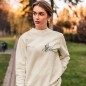 Sweat Femme Blanc Cassé Golondrine Remastered