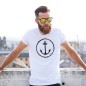 Camiseta Unisex Blanca Anchor Logo