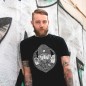 Men T-Shirt Black Dark Captain