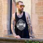 Men Tank Top Black Dark Captain