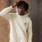 Men Hoodie Off White Waves Anchor