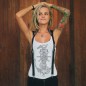 Women Tank Top White Rusty Anchor