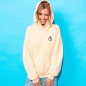 Sudadera de Mujer Blanco Hueso Waves Anchor