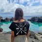 Women T-shirt Black Arrows