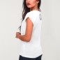 Camiseta de Mujer Blanca Good Vibes