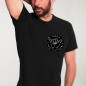 Camiseta de Hombre Negra Good Vibes