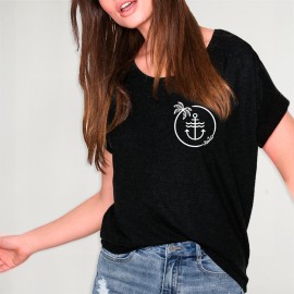 Women T-shirt Black Nomad