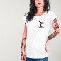 Camiseta de Mujer Blanca Whale