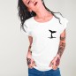 Camiseta de Mujer Blanca Whale