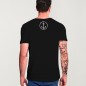 T-shirt Herren Schwarz Minimal Anchor