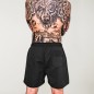 Badeshorts Herren Schwarz Raid